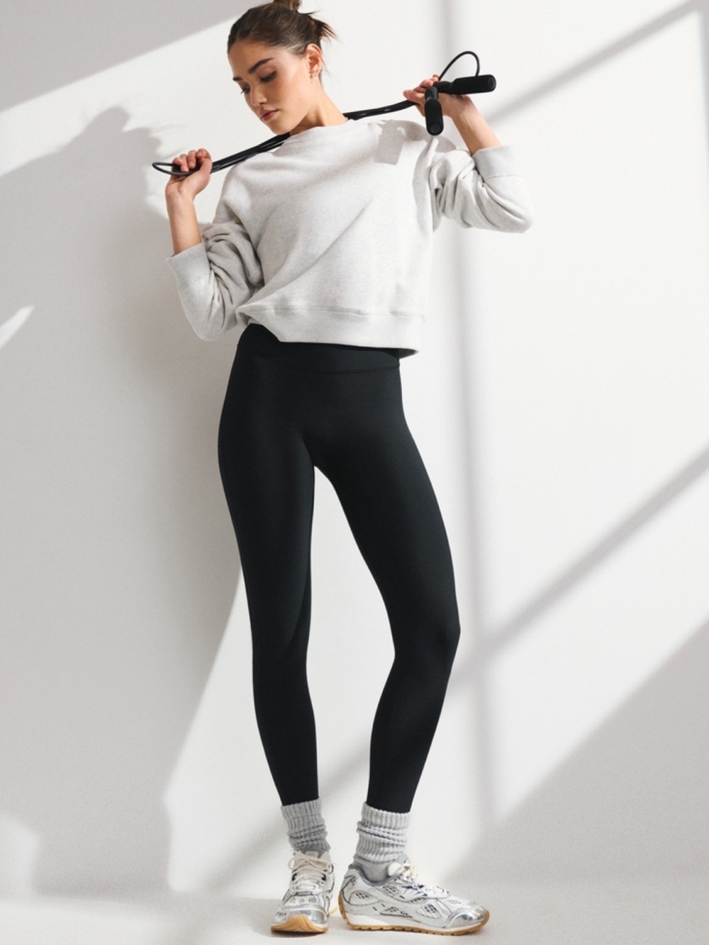 Abercrombie & Fitch YPB Your Personal Best Black SculptLux Long Legging New